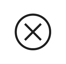 No inclusive features icon